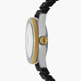 Buy Shop Michael Kors Maritime Analog Green Dial Black Silicone Strap Watch for Men - MK9158 USA Online