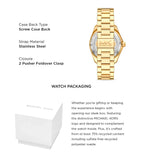 Buy Shop Michael Kors Maritime Analog Green Dial Gold Steel Strap Watch for Men - MK9162 USA Online