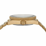 Buy Shop Michael Kors Maritime Analog Green Dial Gold Steel Strap Watch for Men - MK9162 USA Online