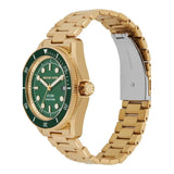 Buy Shop Michael Kors Maritime Analog Green Dial Gold Steel Strap Watch for Men - MK9162 USA Online
