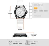 Buy Shop Michael Kors Maritime Analog White Dial White Silicone Strap Watch for Men - MK9159 USA Online