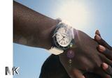 Buy Shop Michael Kors Maritime Analog White Dial White Silicone Strap Watch for Men - MK9159 USA Online