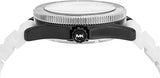 Buy Shop Michael Kors Maritime Analog White Dial White Silicone Strap Watch for Men - MK9159 USA Online