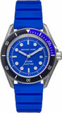 Buy Shop Michael Kors Maritime Three-Hand Analog Blue Dial Blue Silicone Strap Watch for Men - MK9156 USA Online