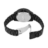 Buy Shop Michael Kors Maritime Three Hand Black Dial Black Steel Strap Watch for Men - MK9181 USA Online