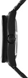 Buy Shop Michael Kors Maritime Three Hand Black Dial Black Steel Strap Watch for Men - MK9181 USA Online
