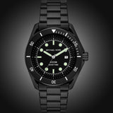 Buy Shop Michael Kors Maritime Three Hand Black Dial Black Steel Strap Watch for Men - MK9181 USA Online