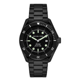 Buy Shop Michael Kors Maritime Three Hand Black Dial Black Steel Strap Watch for Men - MK9181 USA Online