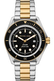 Buy Shop Michael Kors Maritime Three Hand Black Dial Two Tone Steel Strap Watch for Men - MK9180 USA Online