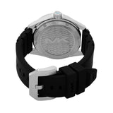 Buy Shop Michael Kors Maritime Three Hand Blue Dial Black Silicone Strap Watch for Men - MK9167 USA Online