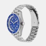Buy Shop Michael Kors Maritime Three-Hand Blue Dial Silver Steel Strap Watch for Men - MK9160 USA Online