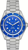 Buy Shop Michael Kors Maritime Three-Hand Blue Dial Silver Steel Strap Watch for Men - MK9160 USA Online