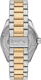 Buy Shop Michael Kors Maritime Three-Hand Blue Dial Two Tone Steel Strap Watch for Men - MK9169 USA Online