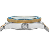 Buy Shop Michael Kors Maritime Three-Hand Blue Dial Two Tone Steel Strap Watch for Men - MK9169 USA Online