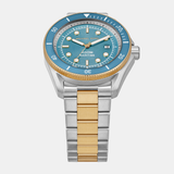 Buy Shop Michael Kors Maritime Three-Hand Blue Dial Two Tone Steel Strap Watch for Men - MK9169 USA Online