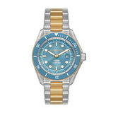 Buy Shop Michael Kors Maritime Three-Hand Blue Dial Two Tone Steel Strap Watch for Men - MK9169 USA Online