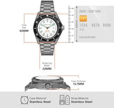 Buy Shop Michael Kors Maritime Three-Hand White Dial Grey Steel Strap Watch for Men - MK9163 USA Online