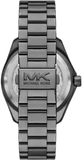 Buy Shop Michael Kors Maritime Three-Hand White Dial Grey Steel Strap Watch for Men - MK9163 USA Online
