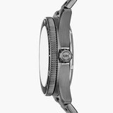 Buy Shop Michael Kors Maritime Three-Hand White Dial Grey Steel Strap Watch for Men - MK9163 USA Online