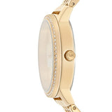 Buy Shop Michael Kors Melissa Pave Gold Dial Gold Steel Strap Watch for Women - MK4371 USA Online