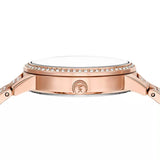 Buy Shop Michael Kors Melissa Pave Quartz Rose Gold Dial Rose Gold Steel Strap Watch for Women - MK4372 USA Online