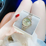 Buy Shop Michael Kors Melissa Quartz Gold Dial Gold Steel Strap Watch for Women - MK4368 USA Online
