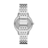 Buy Shop Michael Kors Melissa Quartz Silver Dial Silver Steel Strap Watch for Women - MK4370 USA Online