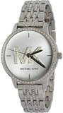 Buy Shop Michael Kors Melissa Quartz Silver Dial Silver Steel Strap Watch for Women - MK4370 USA Online