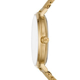 Buy Shop Michael Kors Auden Three Hand White Dial Gold Mesh Strap Watch for Women - MK7150 USA Online