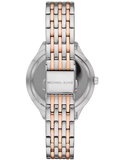 Buy Shop Michael Kors Mindy Three Hand White Dial Two Tone Steel Strap Watch For Women - MK7077 USA Online