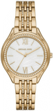 Buy Shop Michael Kors Mindy Three Hand White Dial Rose Gold Steel Strap Watch for Women - MK7078 USA Online