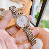 Buy Shop Michael Kors Mindy Three Hand White Dial Two Tone Steel Strap Watch For Women - MK7077 USA Online