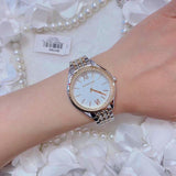 Buy Shop Michael Kors Mindy Three Hand White Dial Two Tone Steel Strap Watch For Women - MK7084 USA Online