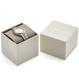 Buy Shop Michael Kors Mindy Three Hand White Dial Two Tone Steel Strap Watch For Women - MK7084 USA Online