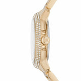 Buy Shop Michael Kors Mini Camille Chronograph White Dial Rose Gold Steel Strap Watch For Women - MK6844 USA Online