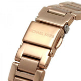Buy Shop Michael Kors Mini Camille Multifunction Rose Gold Dial Rose Gold Steel Strap Watch For Women - MK7273 USA Online