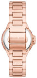 Buy Shop Michael Kors Mini Camille Multifunction Rose Gold Dial Rose Gold Steel Strap Watch For Women - MK7273 USA Online