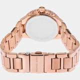 Buy Shop Michael Kors Mini Camille Multifunction Rose Gold Dial Rose Gold Steel Strap Watch For Women - MK7273 USA Online