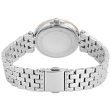 Buy Shop Michael Kors Darci Rose Gold Dial Silver Steel Strap Watch for Women - MK3446 USA Online