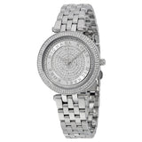 Buy Shop Michael Kors Darci Silver Dial Silver Steel Strap Watch for Women - MK3476 USA Online