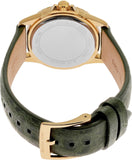 Buy Shop Michael Kors Mini Everest Crystals White Dial Green Leather Strap Watch for Women - MK4720 USA Online