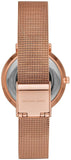 Buy Shop Michael Kors Mini Jayne Crystals Rose Gold Dial Rose Gold Mesh Strap Watch for Women - MK7122 USA Online