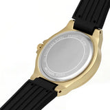 Buy Shop Michael Kors Mini Lennox Quartz Black Dial Black Silicone Strap Watch For Women - MK7281 USA Online