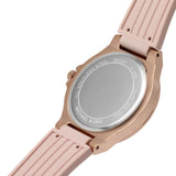 Buy Shop Michael Kors Mini Lennox Three-Hand Rose Gold Dial Pink Silicone Strap Watch For Women - MK7282 USA Online