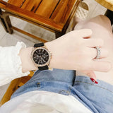 Buy Shop Michael Kors Mini Pilot Black Dial Black Silicone Strap Watch For Women - MK7373 USA Online
