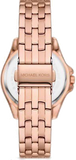 Buy Shop Michael Kors Mini Pilot Quartz Gold Dial Gold Steel Strap Watch For Women - MK7367 USA Online