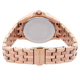 Buy Shop Michael Kors Mini Pilot Quartz Gold Dial Gold Steel Strap Watch For Women - MK7367 USA Online