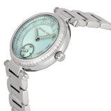 Buy Shop Michael Kors Skylar Quartz Blue Dial Silver Steel Strap Watch For Women - MK5988 USA Online