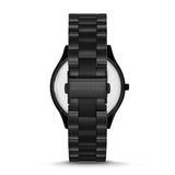 Buy Shop Michael Kors Mini Slim Runway Black Dial Black Steel Strap Watch for Women - MK3587 USA Online