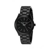 Buy Shop Michael Kors Mini Slim Runway Black Dial Black Steel Strap Watch for Women - MK3587 USA Online